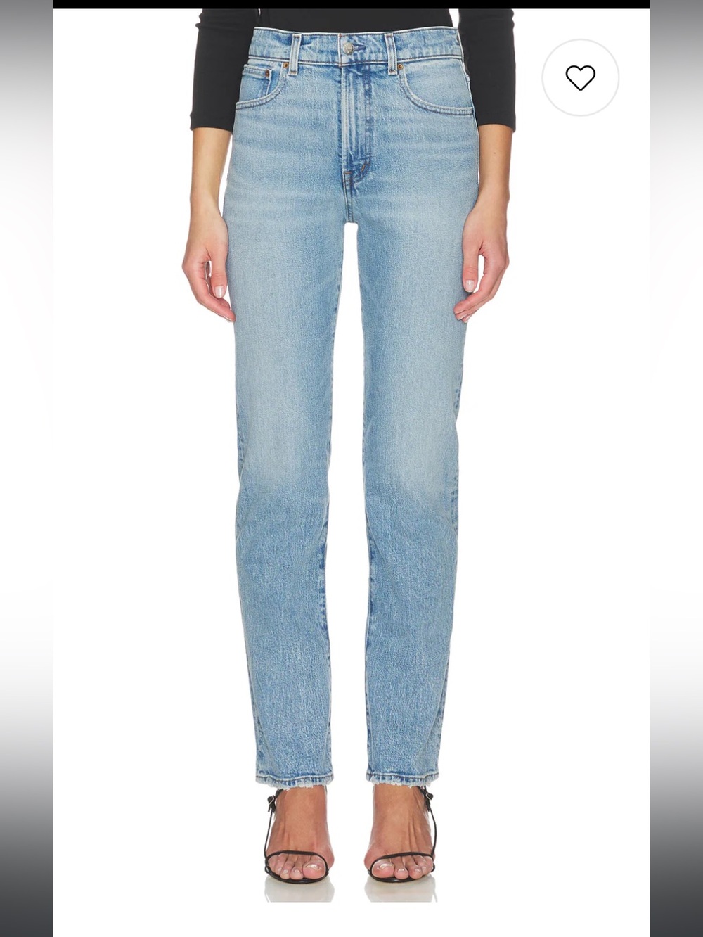 Madewell Longline Straight Jeans $239